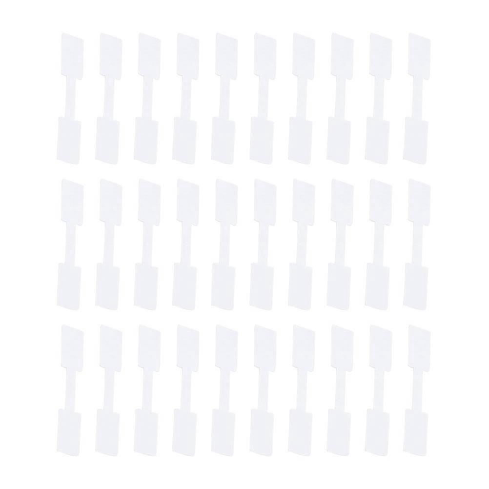 Smykker Prislapper Papirlapper Ringer Restaurant Hvit Merking 300Sett