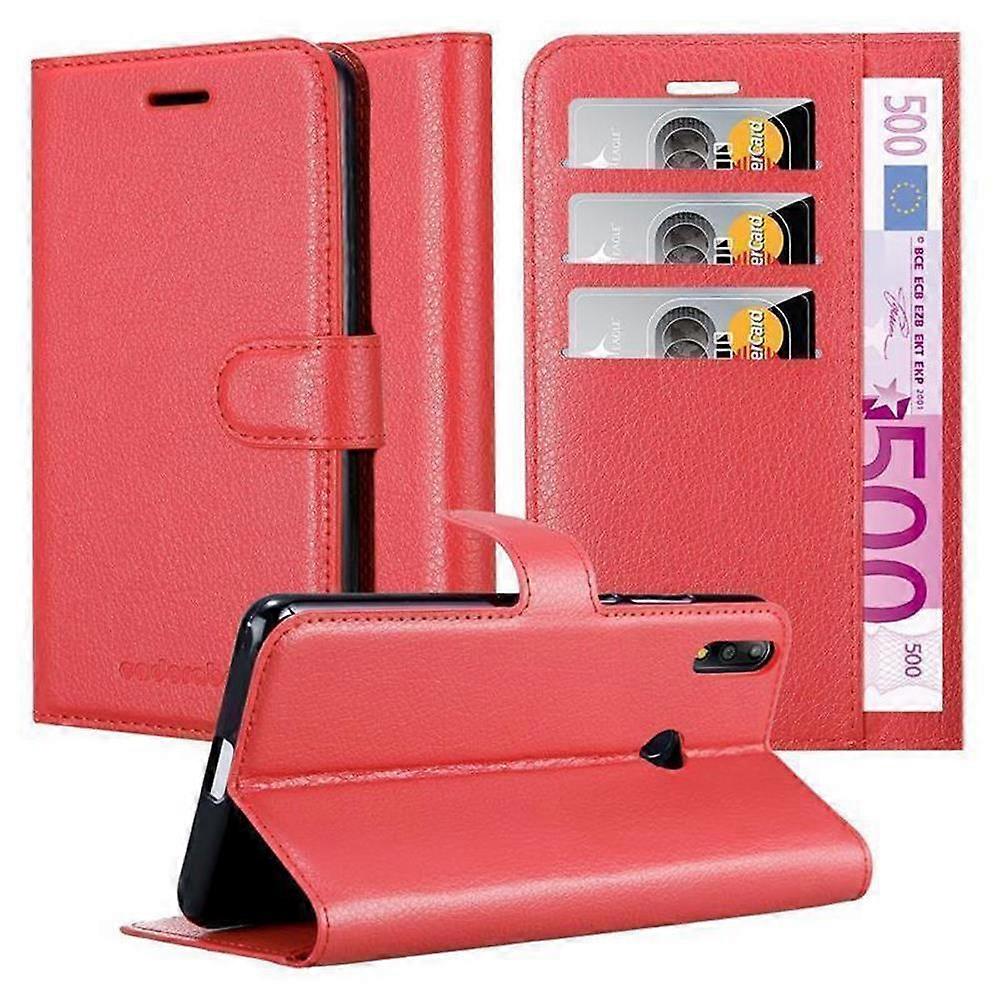 Asus ZenFone MAX PRO M2 (6.3") Case - Protective Case with Card Slots and Stand Function