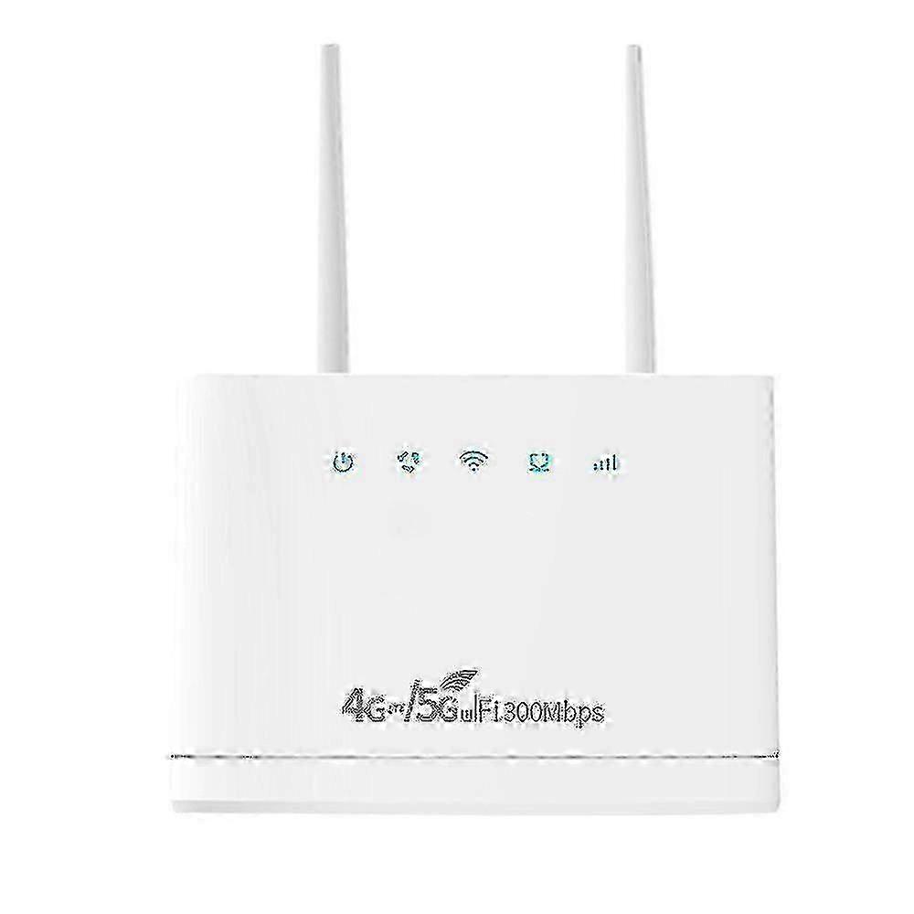 4G/5G WiFi Router R311pro with SIM Card Slot, 300Mbps High Speed Internet, Compatible with EU Plug for Stable Connection