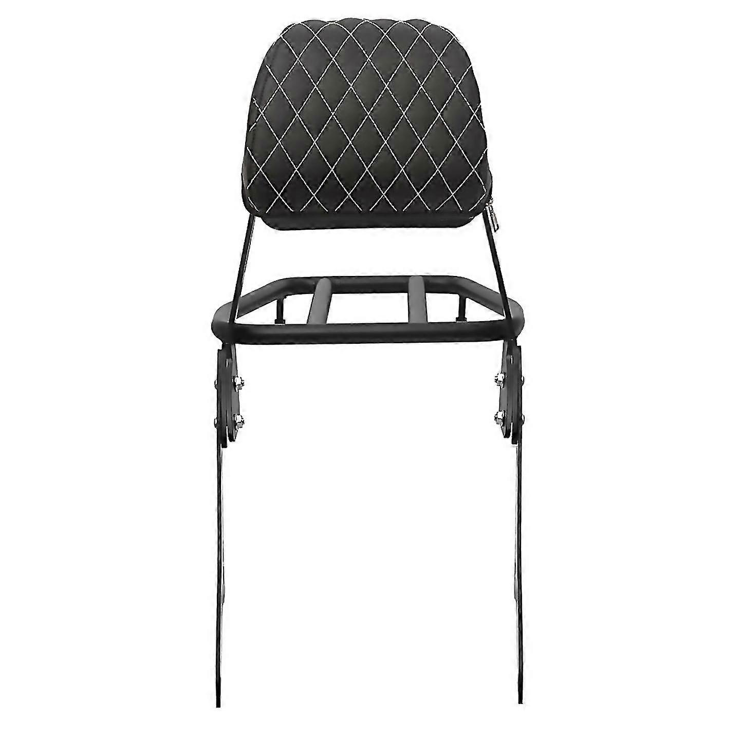 For Rear Passenger Sissy Bar Backrest With Luggage Rack For