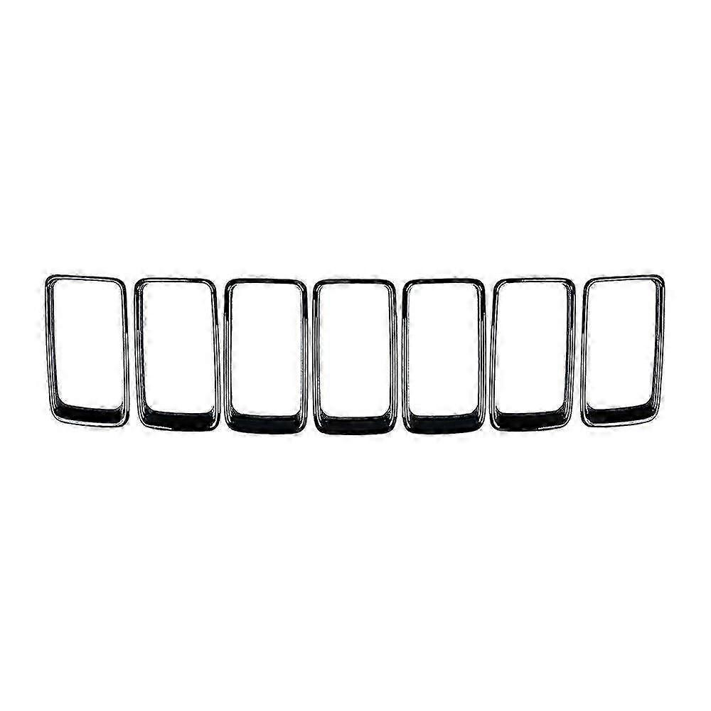 Gloss Grill Ring Inserts Cover for Jeep Grand Cherokee
