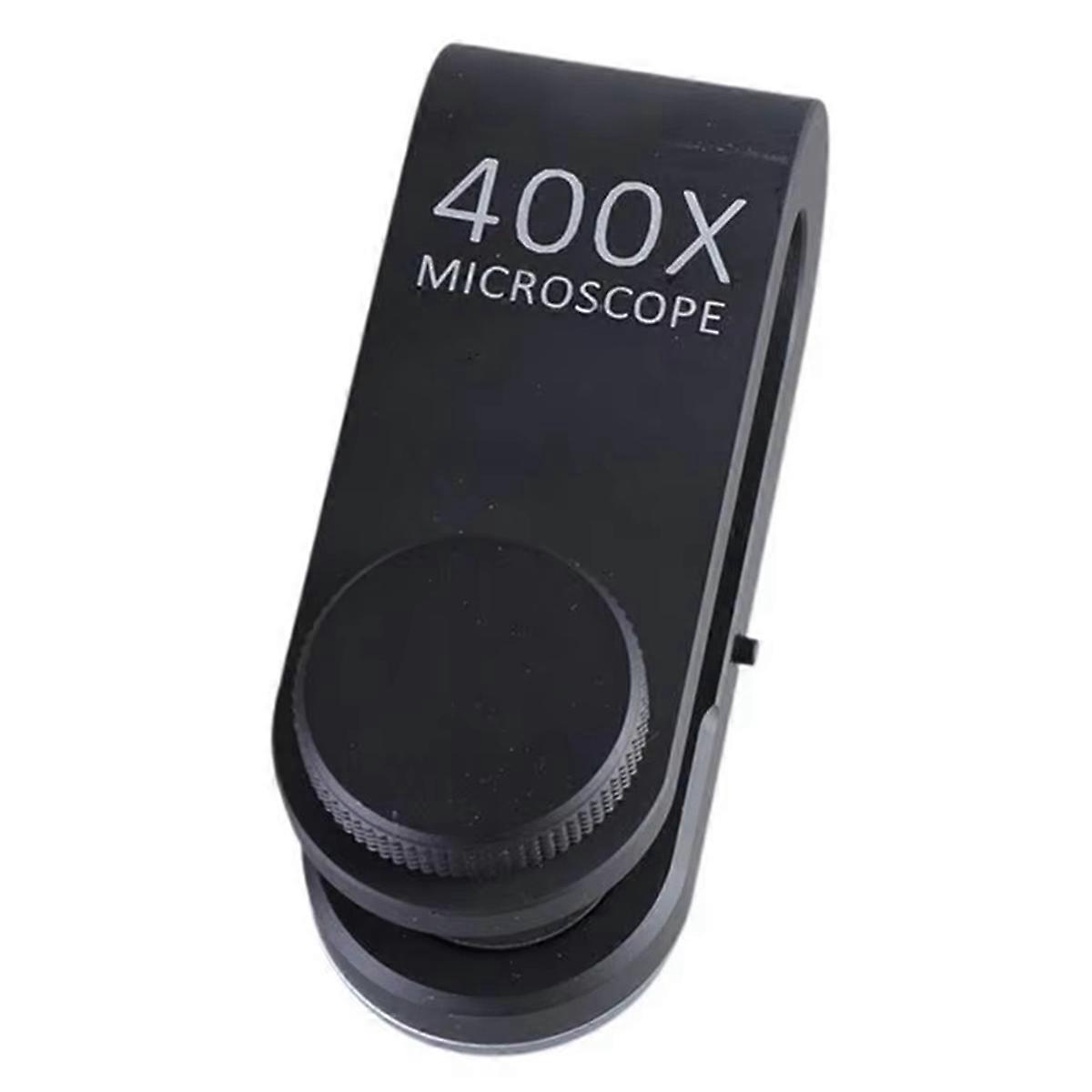 E1PC Microscope 400x Mini Microscope Built-in Battery for Smartphone Camera Magnifier LED Micro-Len