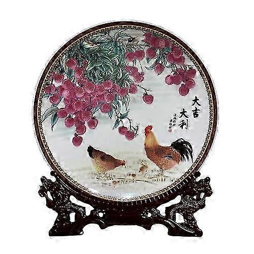 Decorative Trays-Auspicious-Great Luck & Prosperity Plate