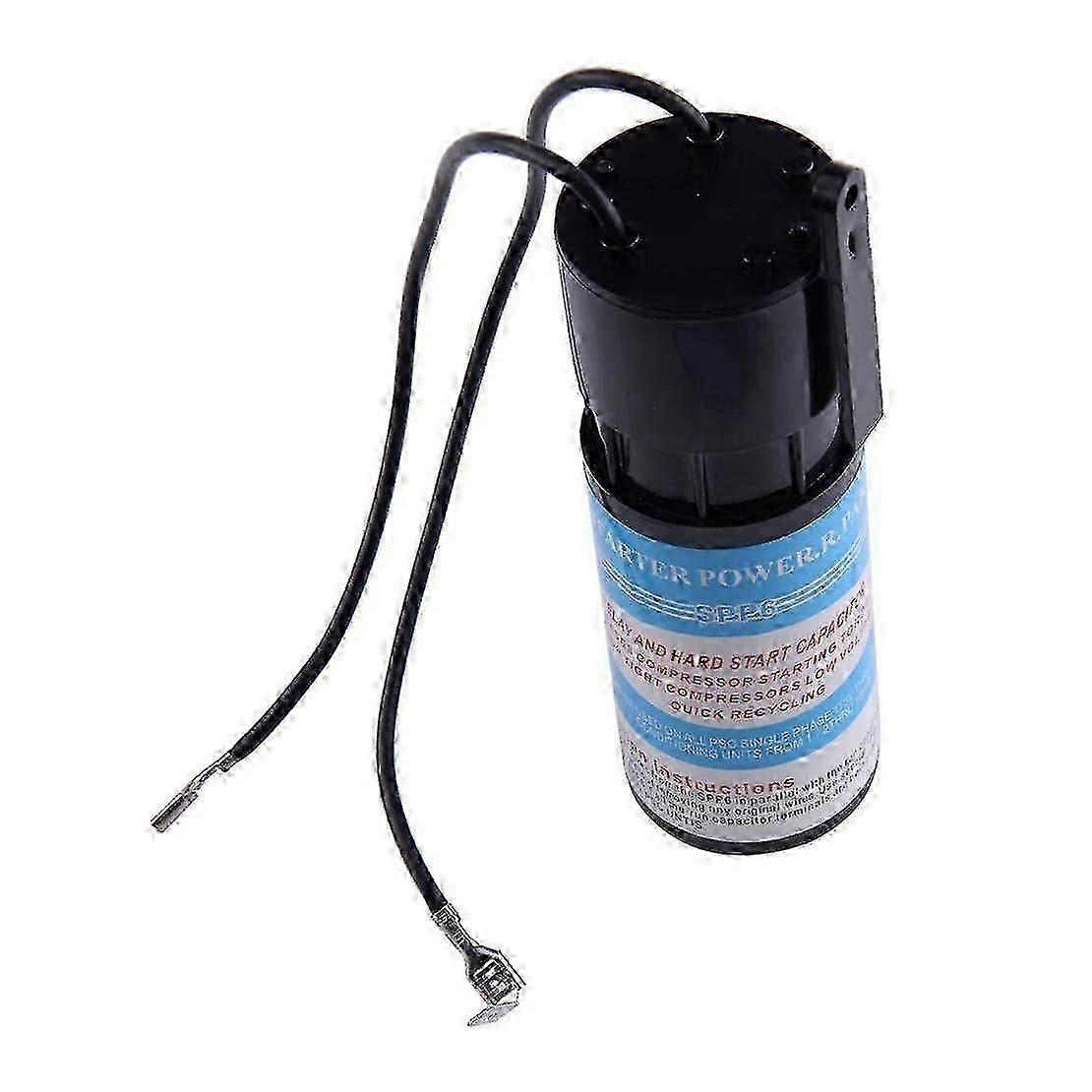 Hard Start Run Capacitor SPP6 for Supco Relay - Increases Torque, Compatible with 1/2HP to 10HP Motors