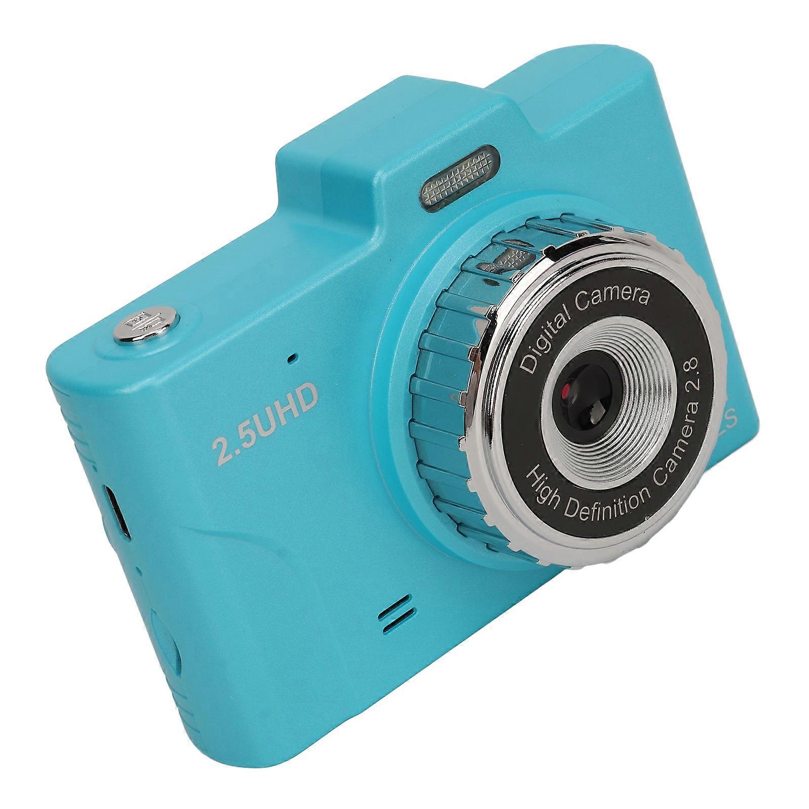 48MP HD Kids Camera with 2.8" IPS Screen Blue, 32GB Max
