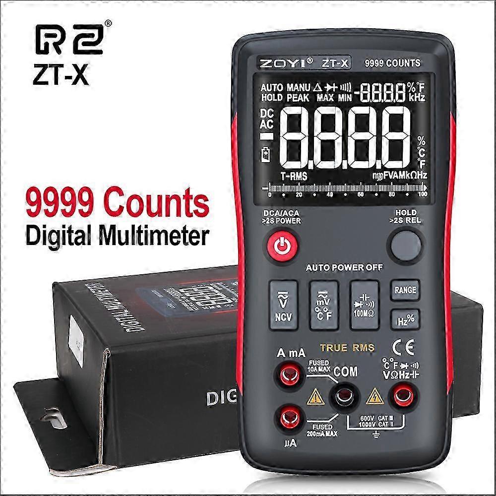 2025 Multimeter Digital Analog Mini Multimeter Auto Range Tester Multimetro AC Current True-RMS Profesional Automatic Multimeter