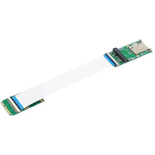Mini PCI-E MSATA Extension Cable with SIM Card Slot for Full/Half Size MSATA SSD