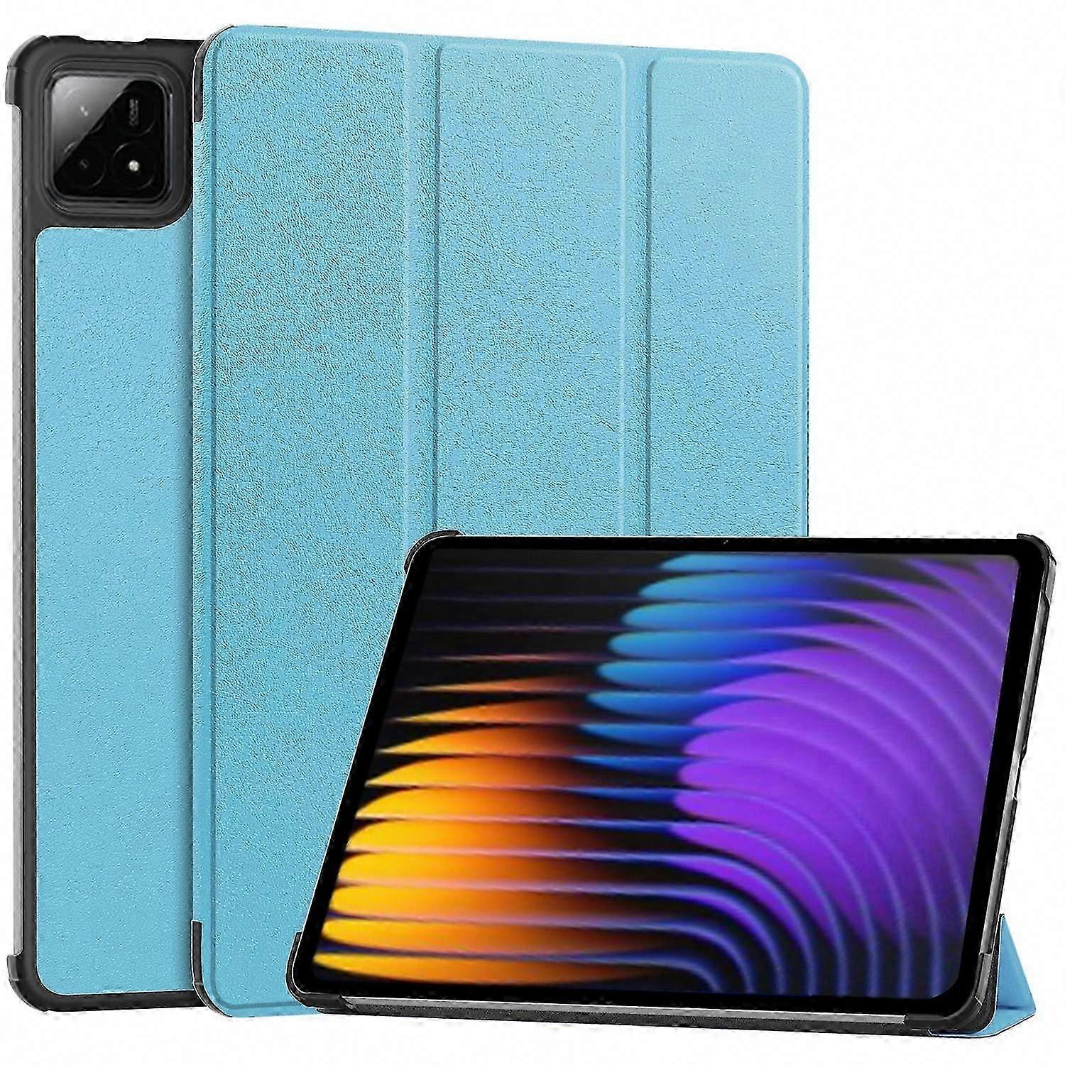 Pad 7 Case, Anti-Drop Leather Stand Cover for Tablet, Grey