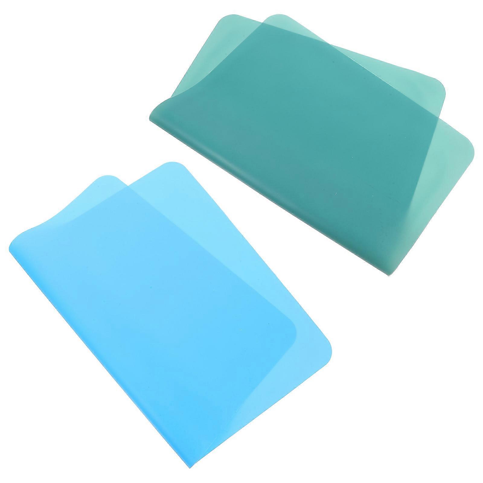 Silicone Craft Mat For Arts And Crafts Projects Heat-Resistant Multi-Color 40.00X30.00X0.07CM Anti-Slip 2Pcs