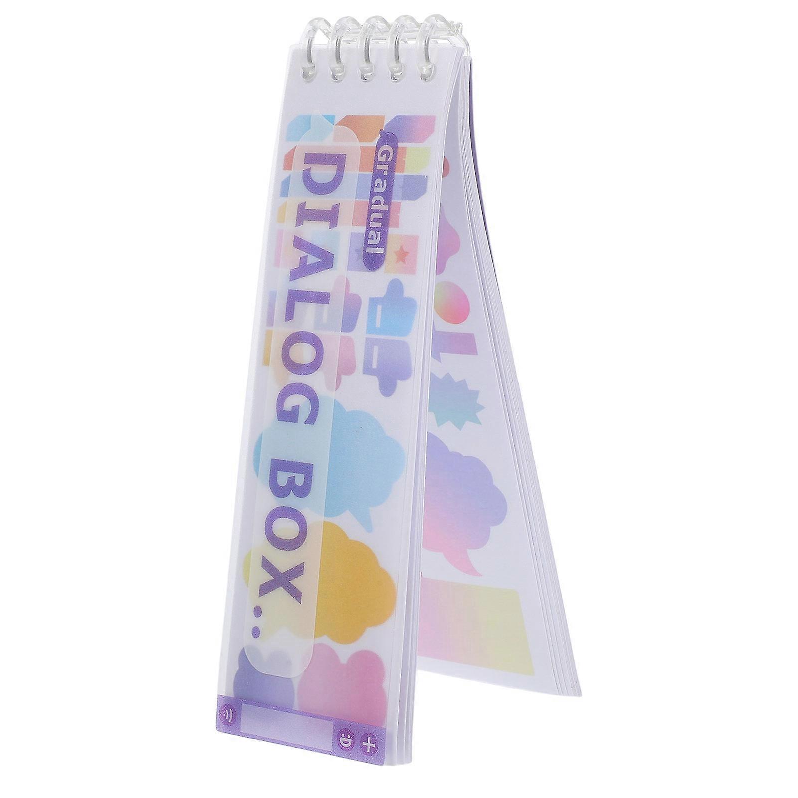 DIY Projects Stickers For Journaling Sturdy Material Multi Color 1 Set (20 Sheets)