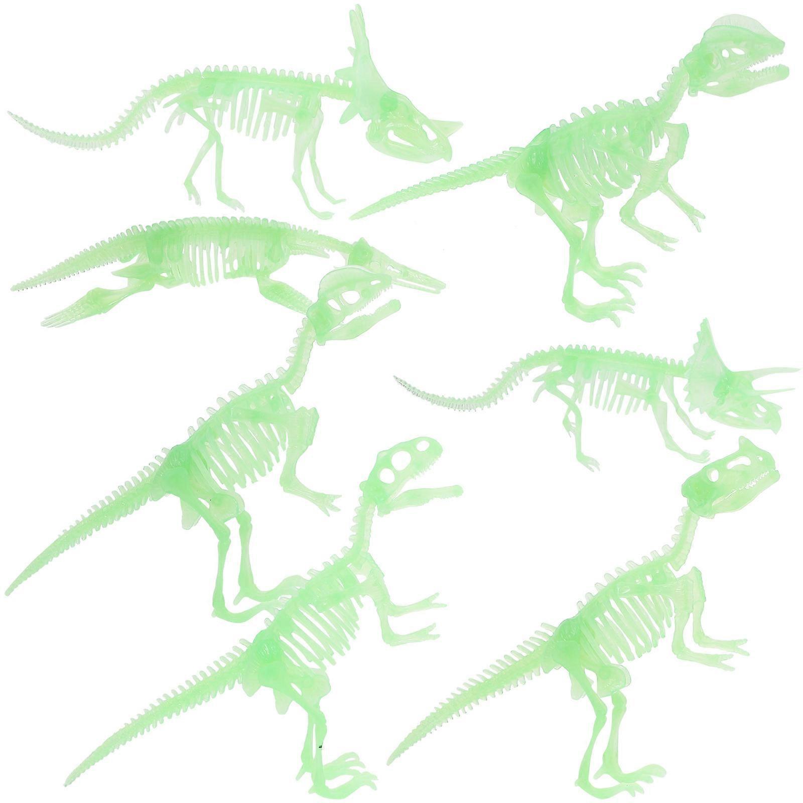 Dinosaurs 7Pcs Dinosaur Skeleton Assembly Toy for Decor