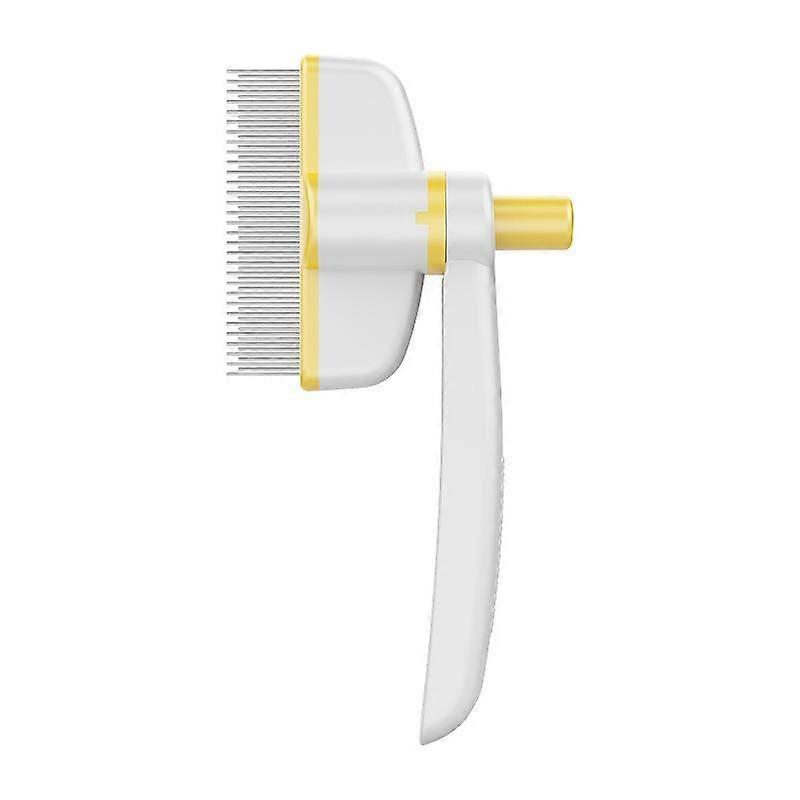 Pet Hair Removal Tool One Touch Rotating Fine Tooth Comb