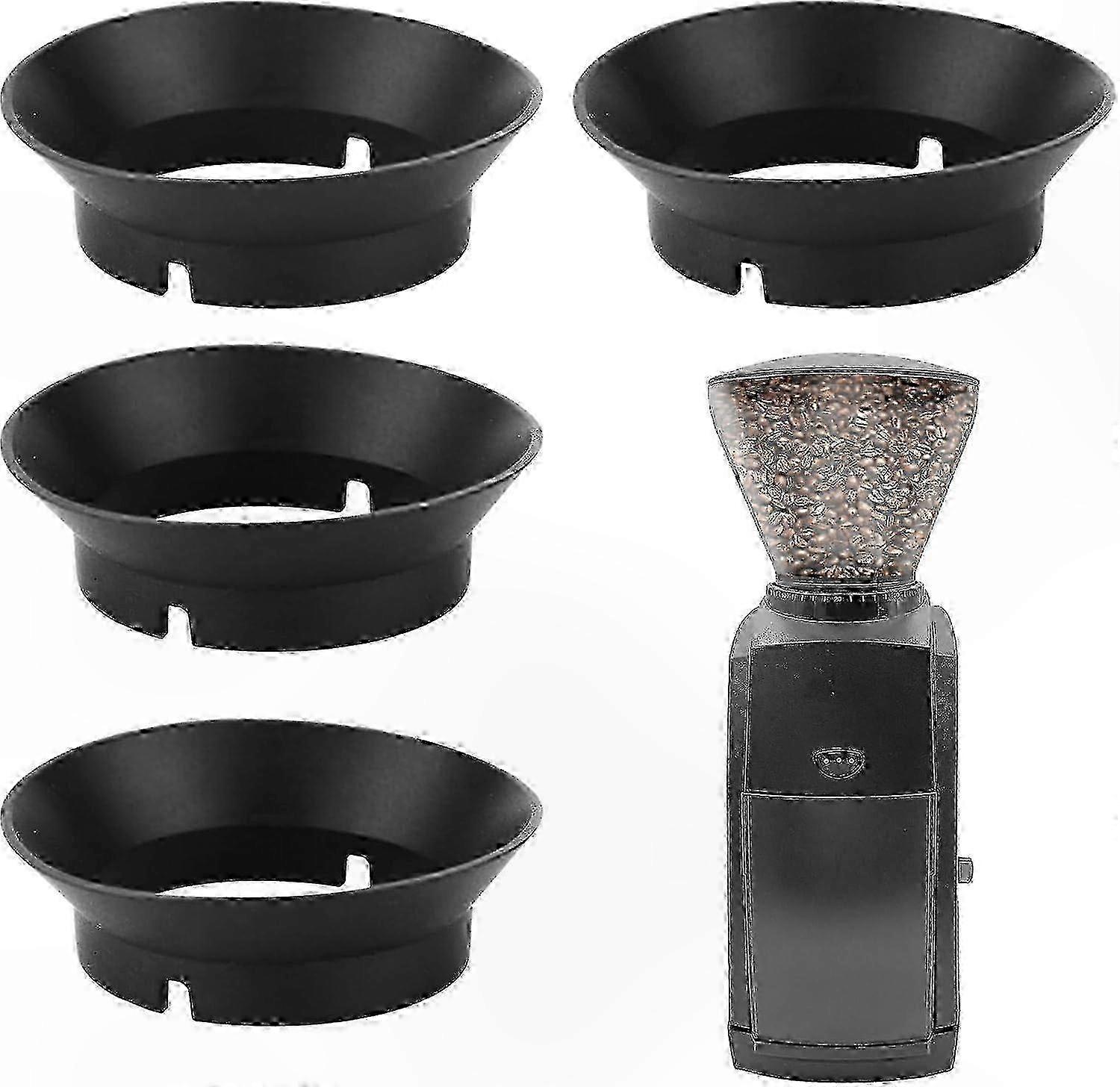 4-Pack Silicone Gaskets for Coffee Grinders, Durable Replacement Parts