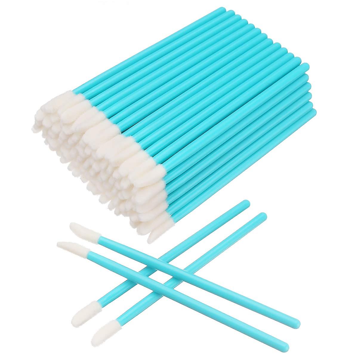 100 συσκευασίες μίας χρήσης πινέλα χειλιών συνθέτουν πινέλο κραγιόν lip gloss ραβδί εργαλεία applicator εργαλείο μακιγιάζ μακιγιάζ εργαλεία κιτ