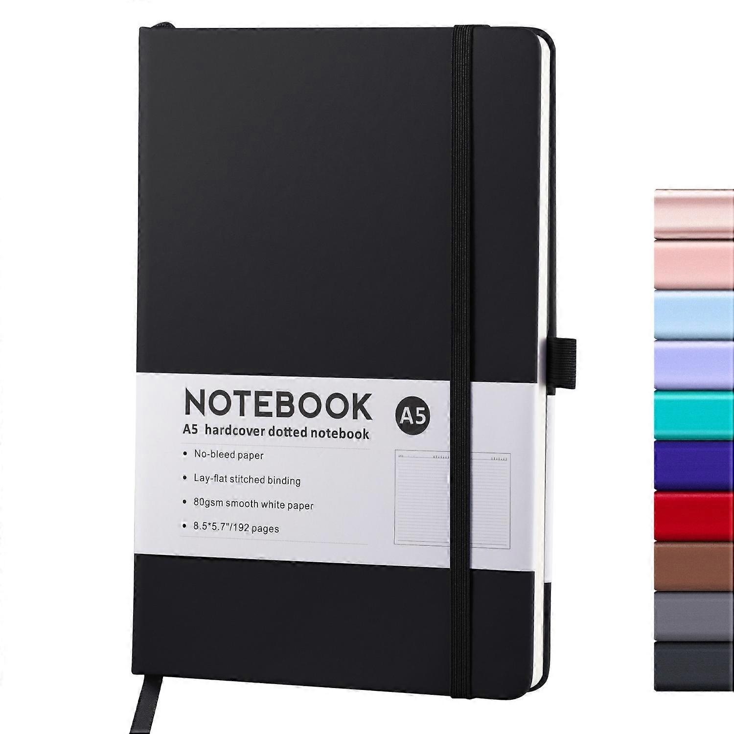 A5 PU Leather Notebook Business Notepad A5