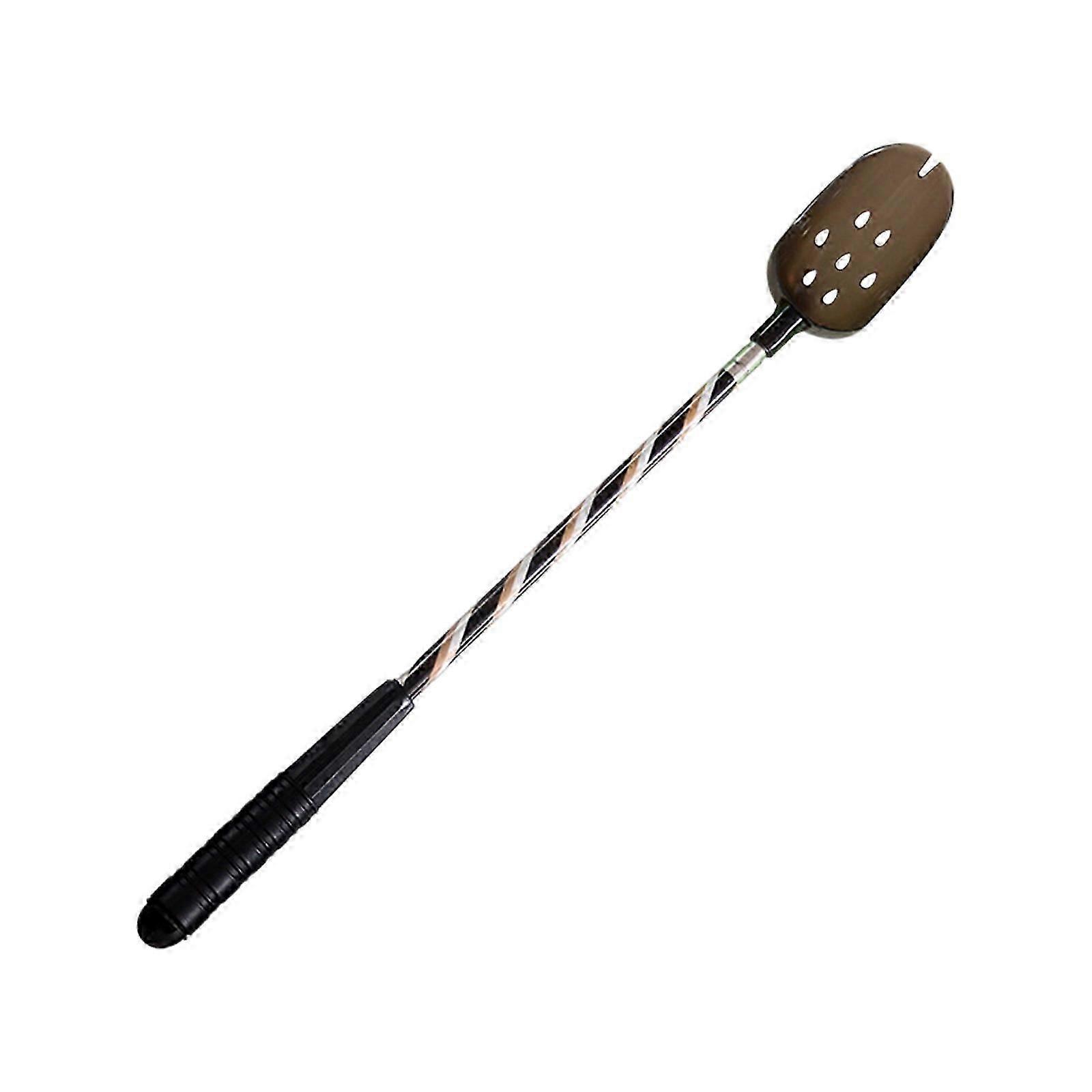 Lure Spoon 3 Section Telescopic Fishing Baiting Throwing Spoon for Feeding Particles Boilies Casting Baits Shovel grey