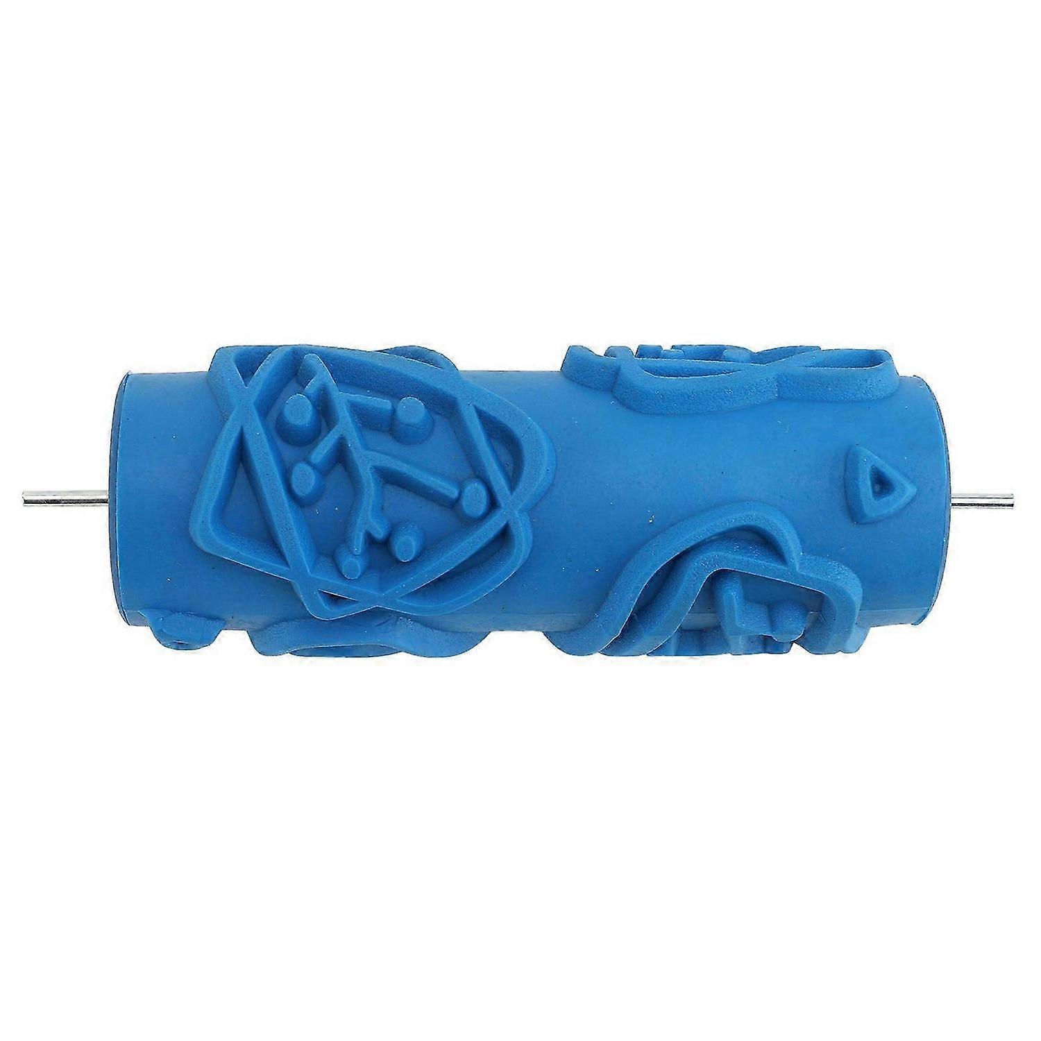 2025 Latest Model Pattern Paint Roller Soft Rubber Head for Walls Ceiling