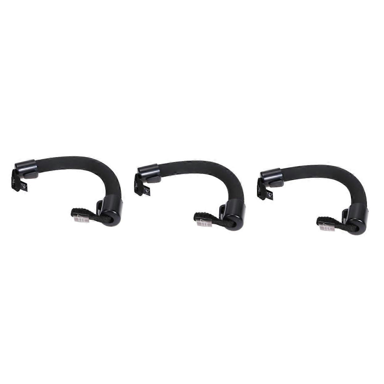 Headrest Bracket Assisted Handle 3Pack for Cars Double Hook Passenger Grip Handle