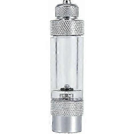2025LatestModelInline Aquarium CO2 Bubble Counter with Aluminum Check Valve Single Double Head