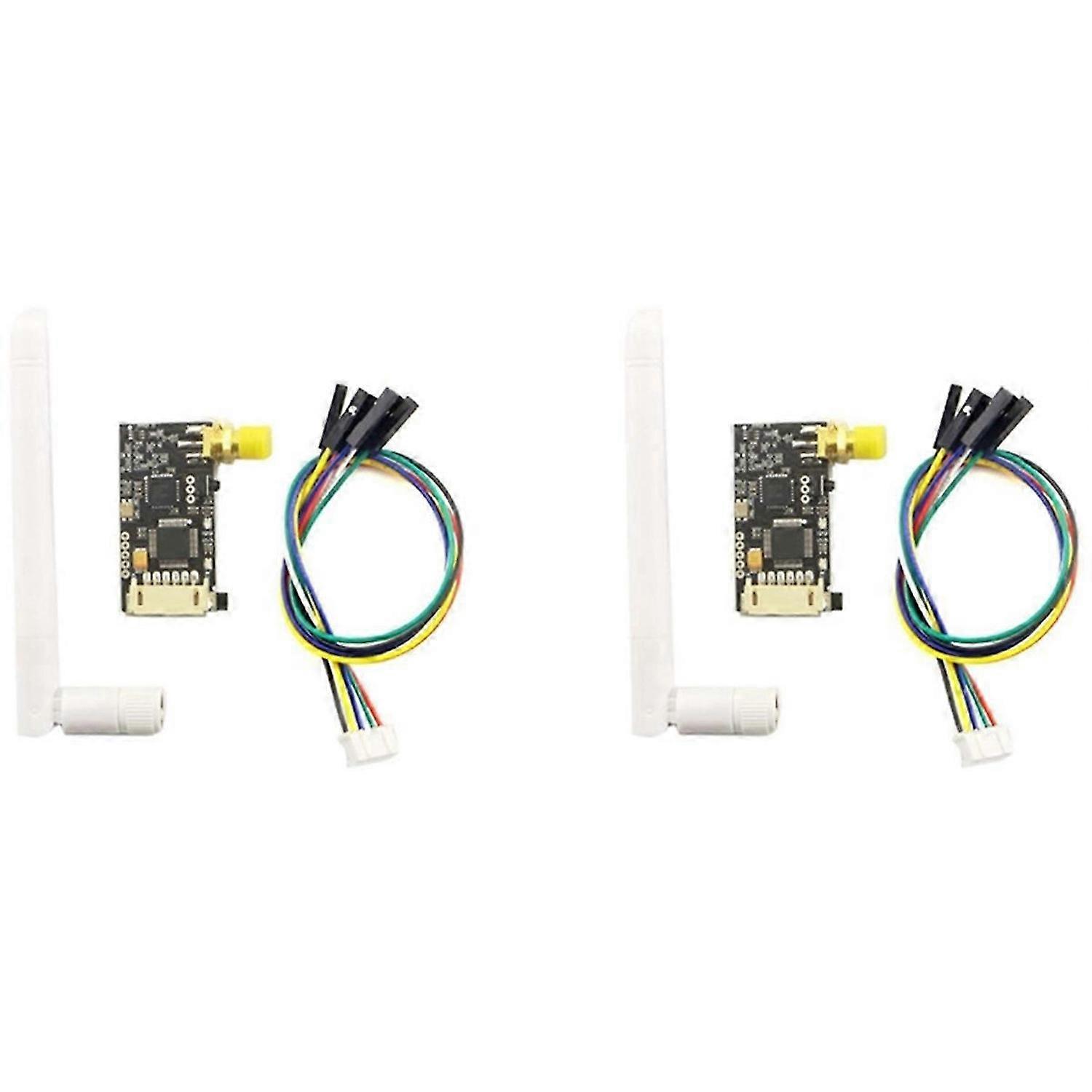 2Pcs SX1278 433M Lora Wireless Module UART Serial Transmitter Receiver Module
