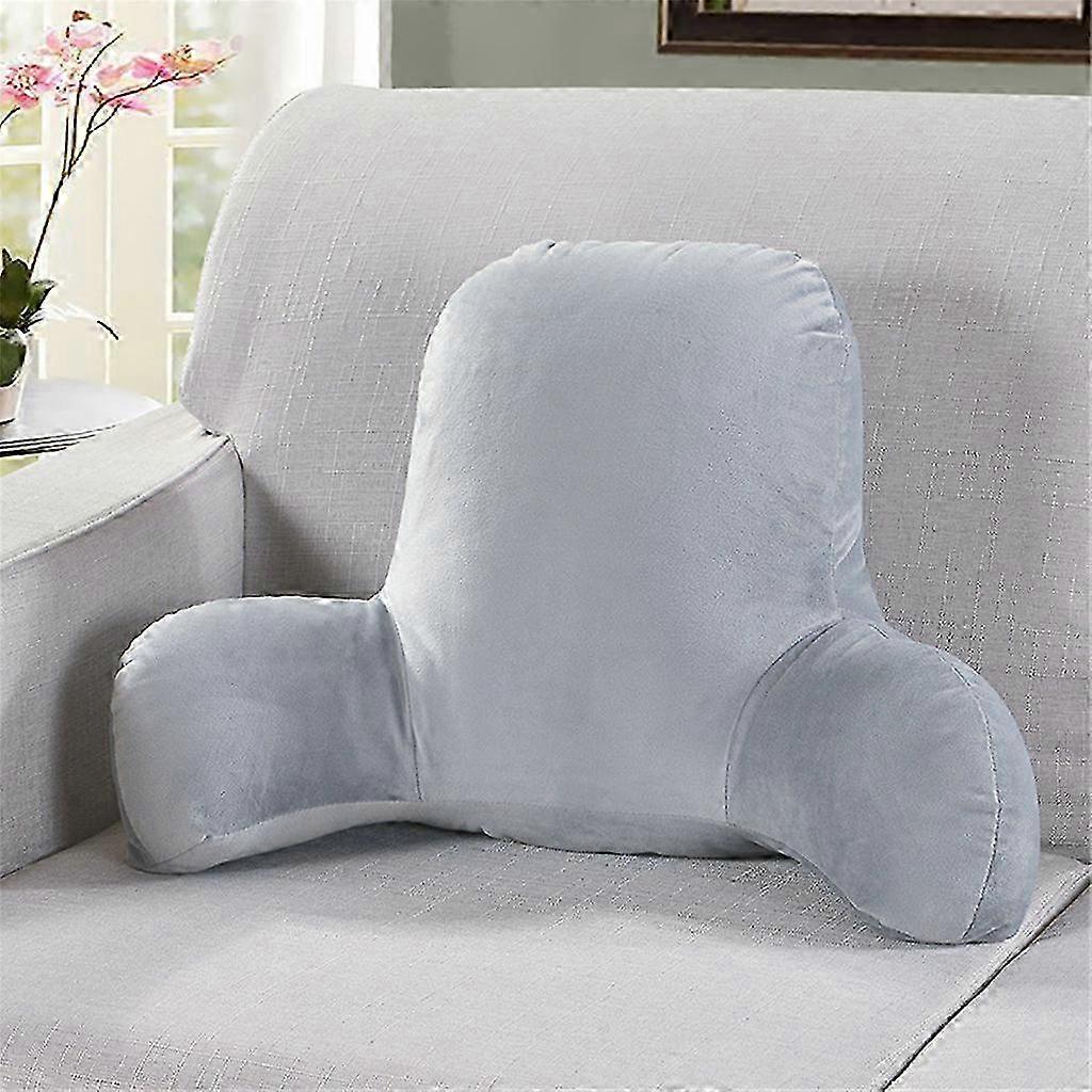 Big Backrest Reading Lumbar Support Chair Cushion with Arms 2025