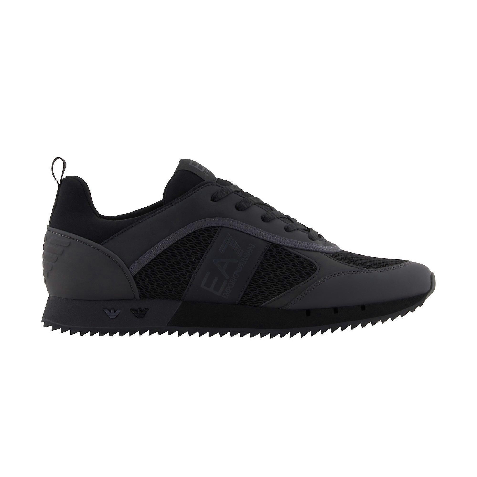 EA7 Emporio Armani Mesh Runner Trainers Asphalt