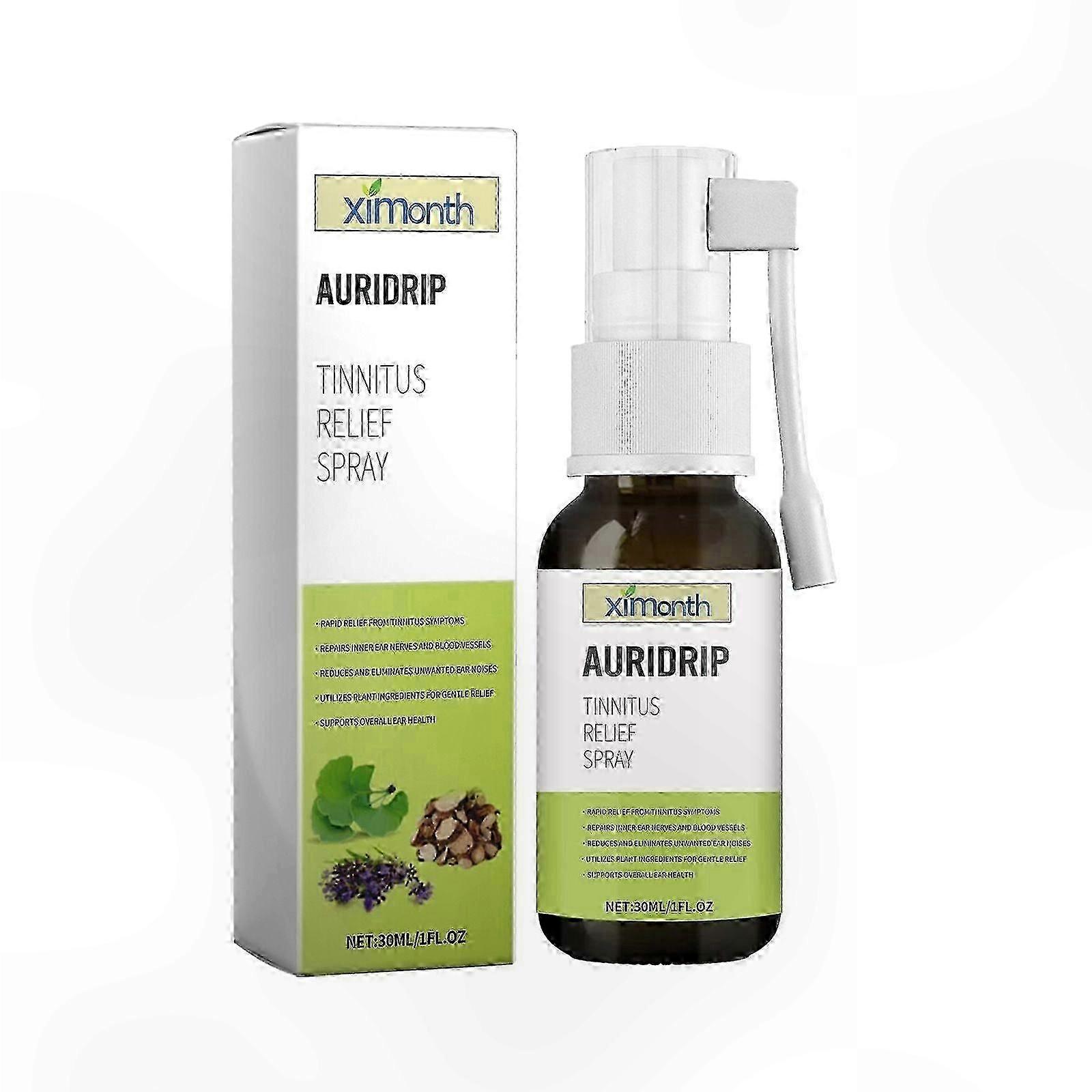 Soothing Ear Spray for Tinnitus Relief, Reduces Ringing and Noise, Comfort Drops for Ear Support