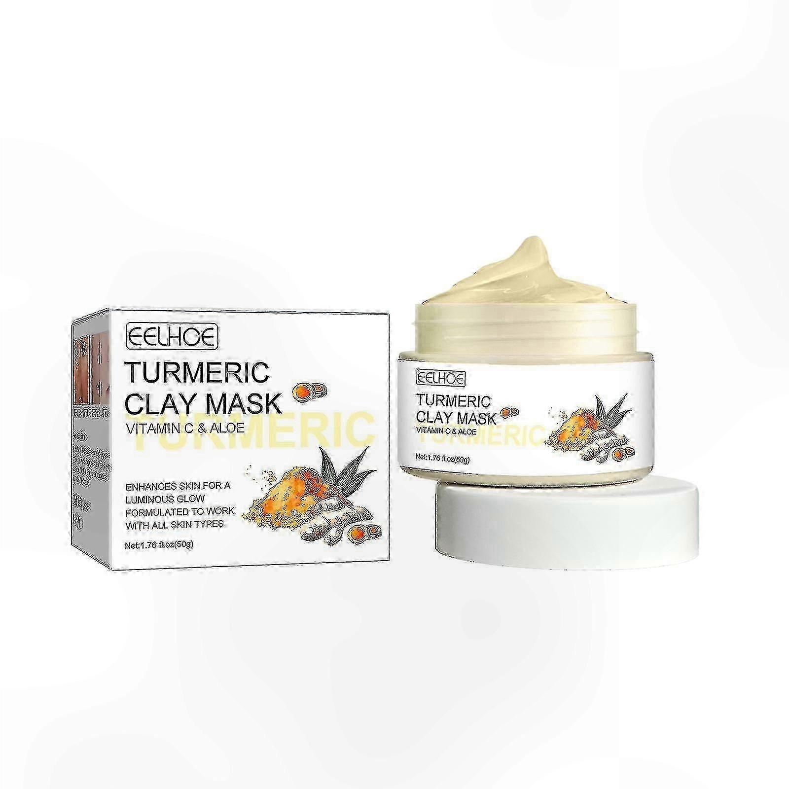 Turmeric Face Mask for Deep Cleansing, Brightening, and Hydration