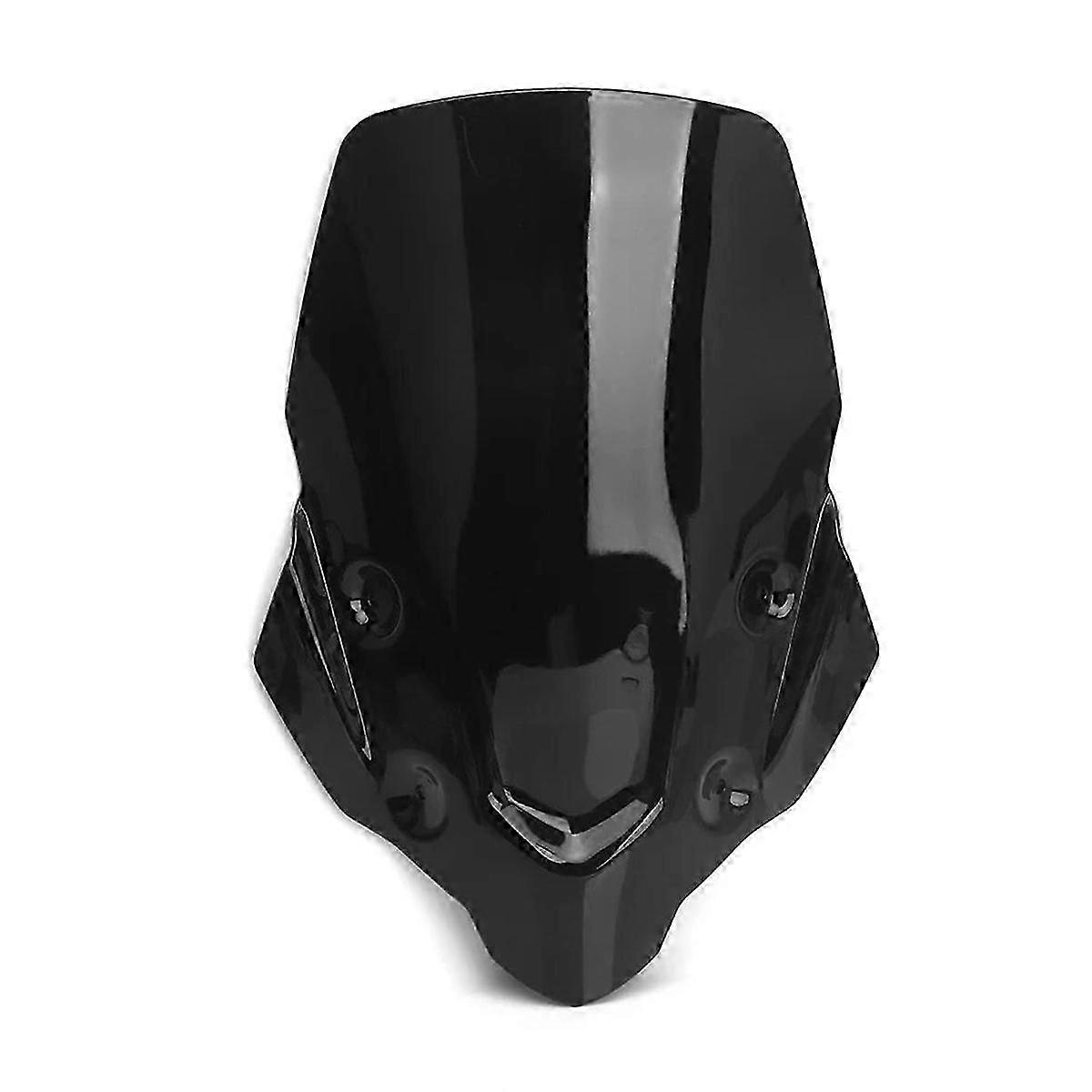 Motorcycle Windscreen Windshield Wind Deflector for Honda Black