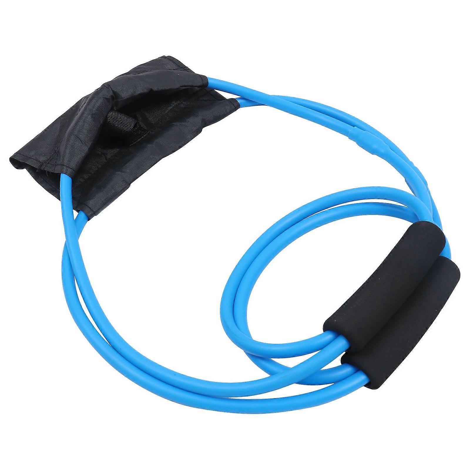 Water Balloon Game Set Elongated Tube Outdoor Play Blue Cloth Tpe Elastic Launching 1 Set
