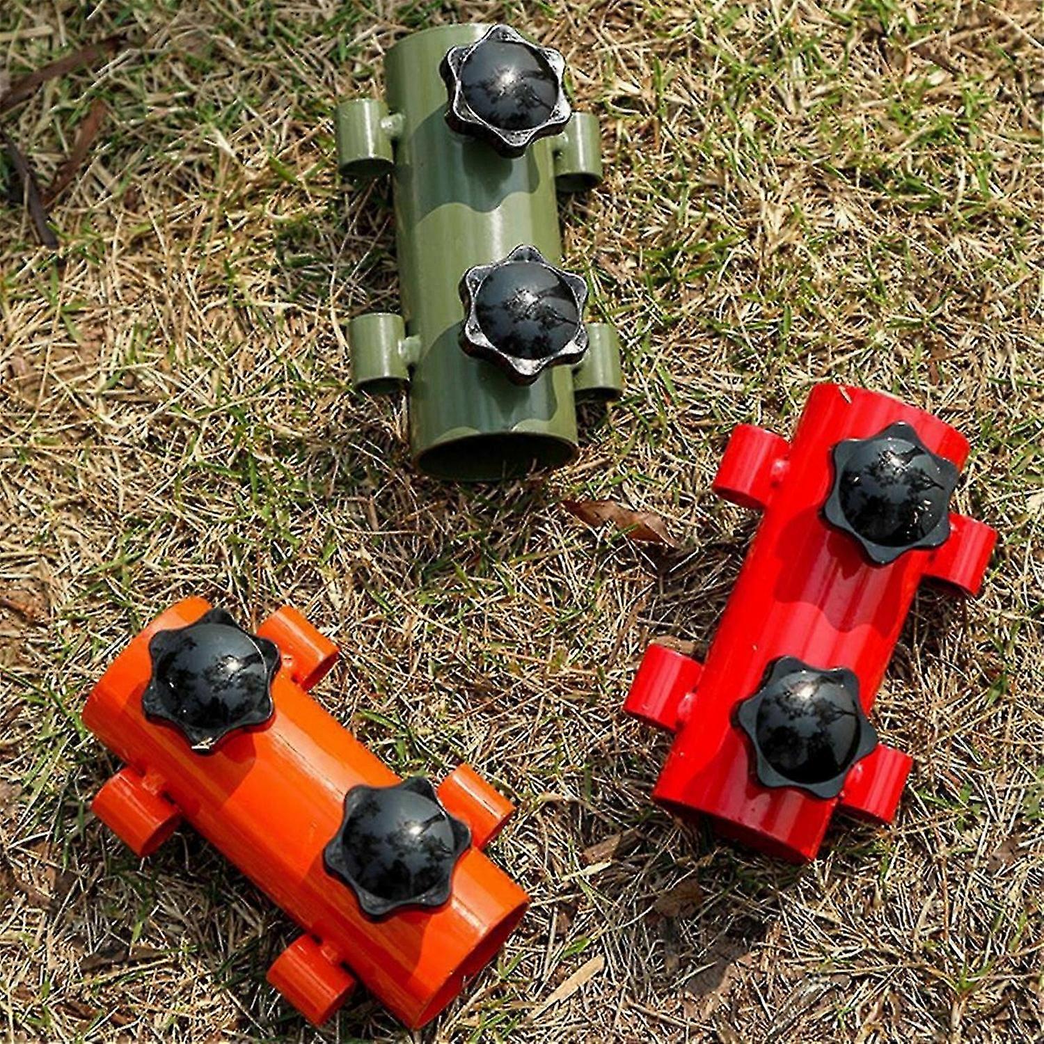 Adjustable Outdoor Camping Tent Support Pole Accessories-Red