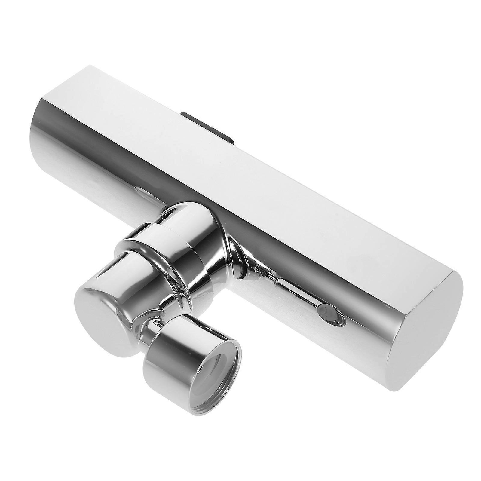 Silver Sink Faucet Extender with Splash Head for Kitchen Use 1Set