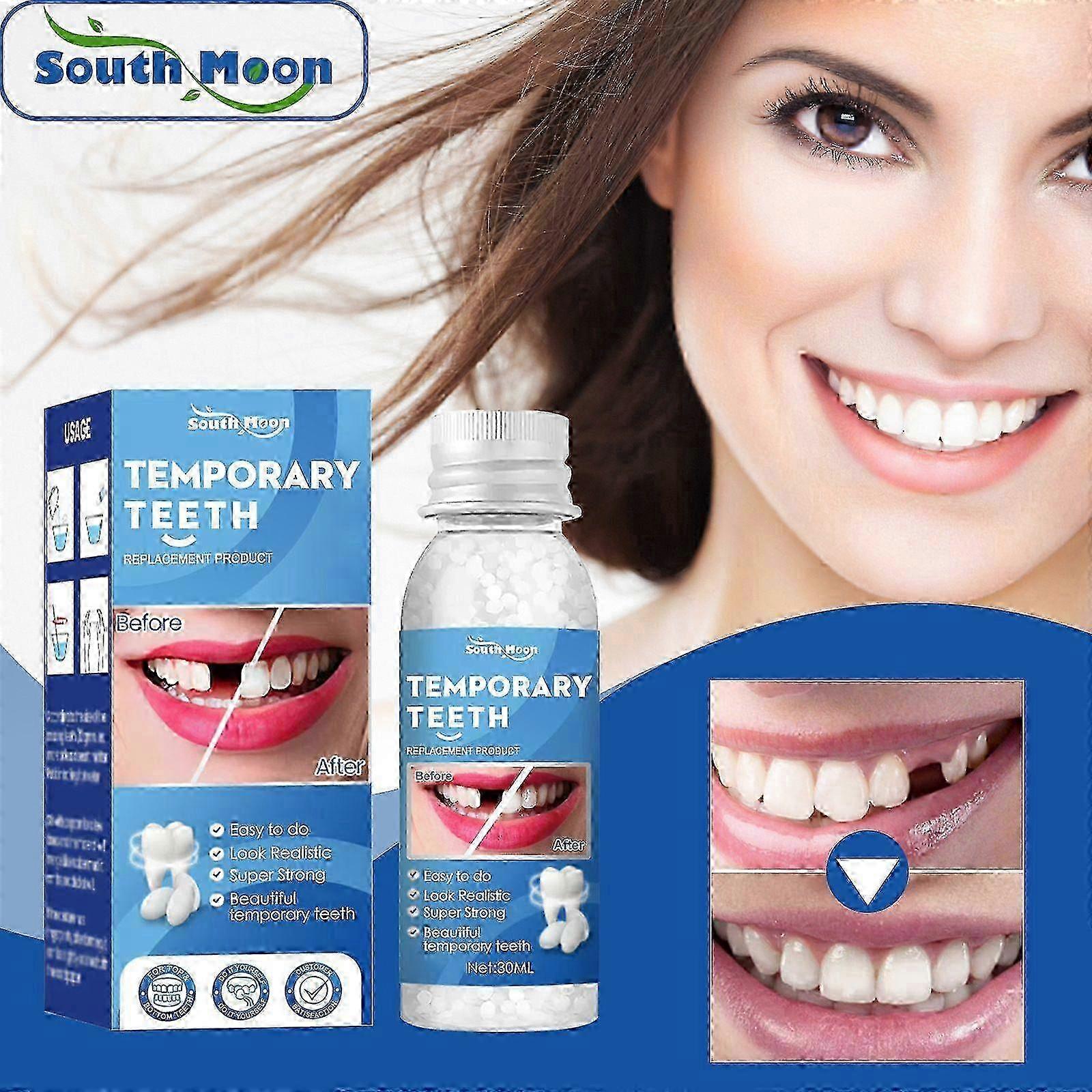 Solid Tooth Glue, Temporary Tooth Filling, Tooth Glue For Modifying Teeth, Denture Gap Filling, Tooth Glue