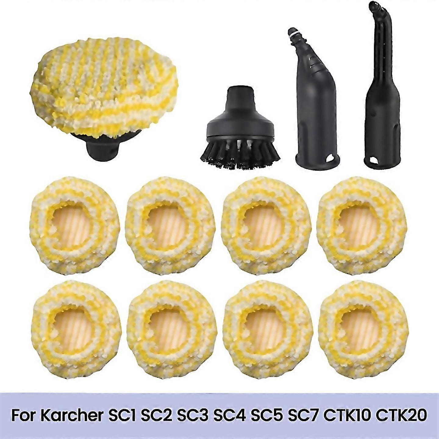 For Steam Cloth Cover For Karcher Sc1 Sc2 Sc3 Sc4 Sc5 Sc7 Ctk10 Ctk20 Handheld Steam Brush Vacuum Cl
