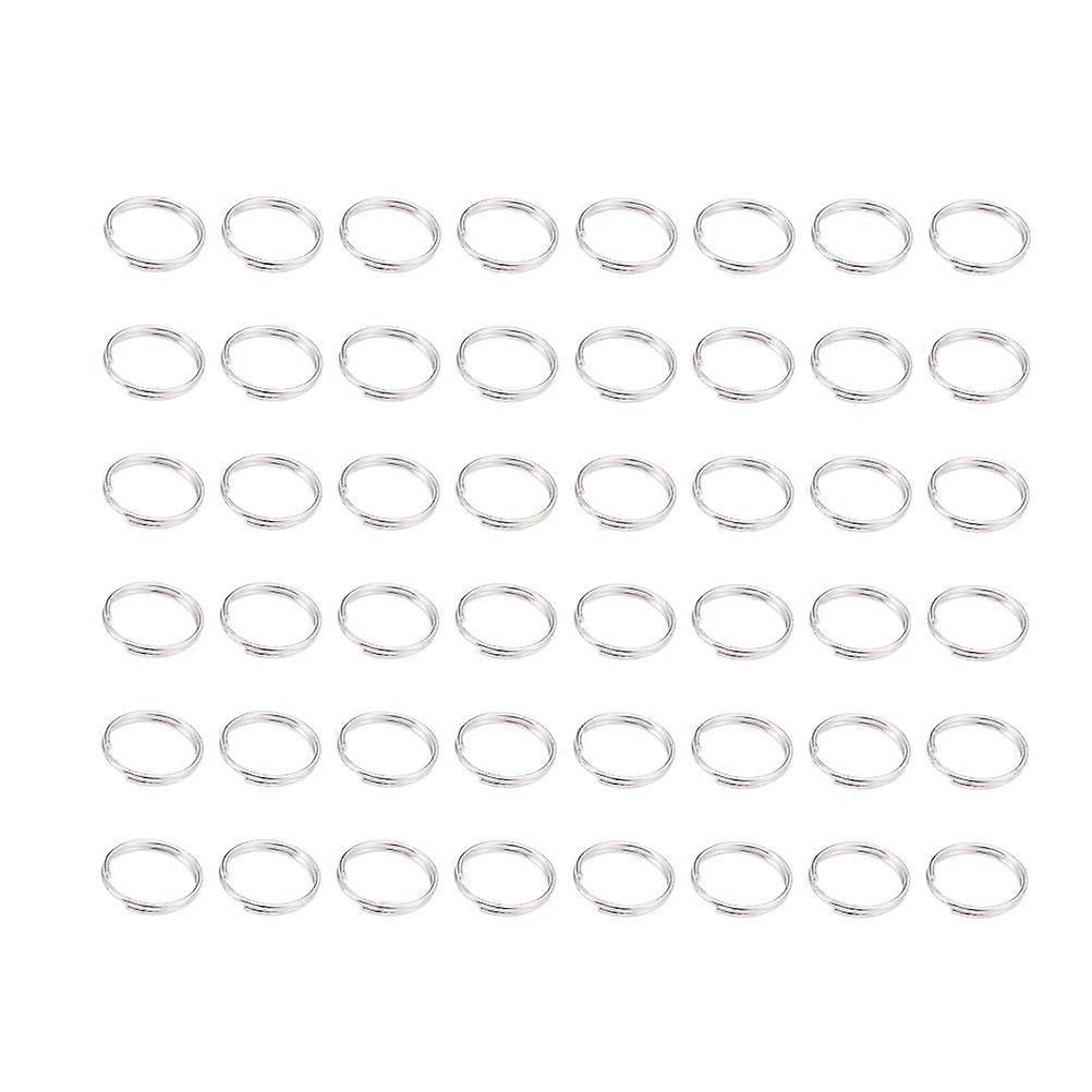 500Pcs Silver Metal Rings for Jewelry Making Supplies and Handmade Crafts Ideal for Diy Projects