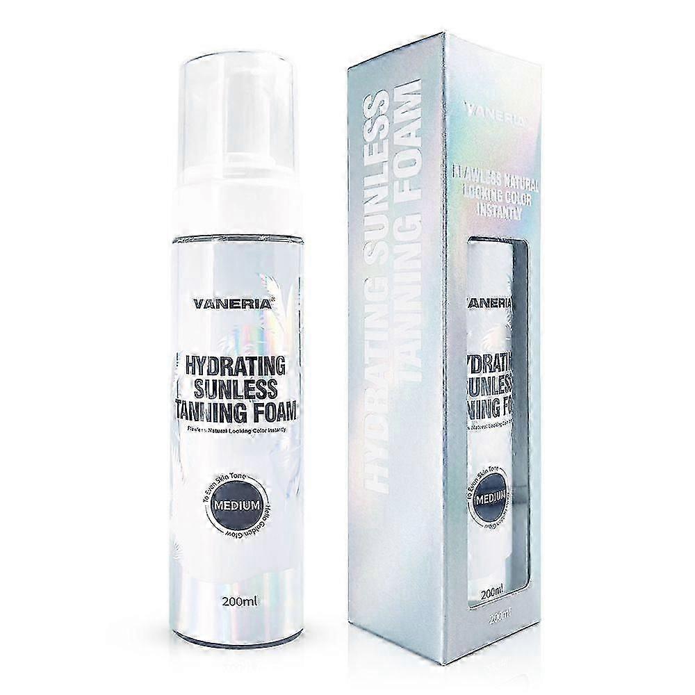 Fast-Acting Self-Tanning Foam for a Natural and Long-Lasting Tan on Face and Body
