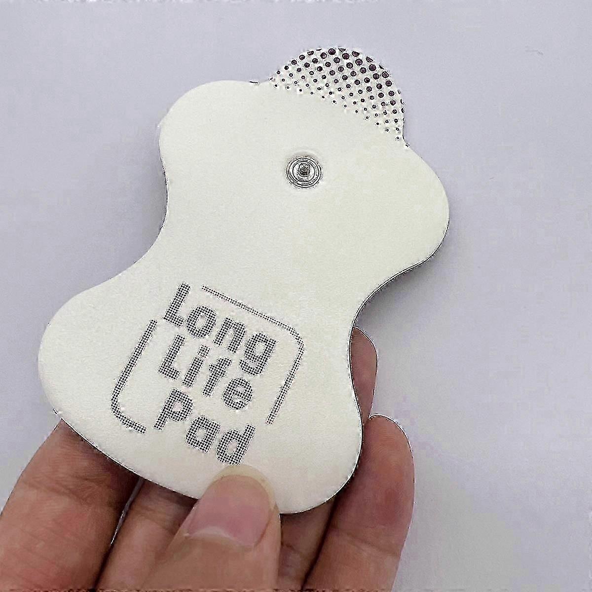 Replacement Electrode Pads for Massagers - 10-Pack Long-Lasting Conductive Stickers for Multiple Devices