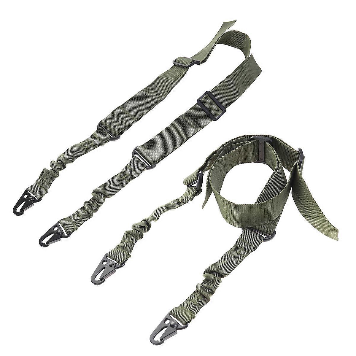 Tactical Strap Multi-Function Double-Point Task Rope with 2Pcs Adjustable Sling
