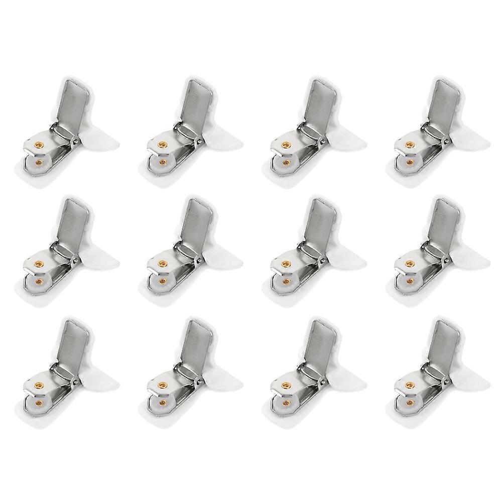 Metal Foam Padded Comforter Clips for Quilt Securement 48Pcs