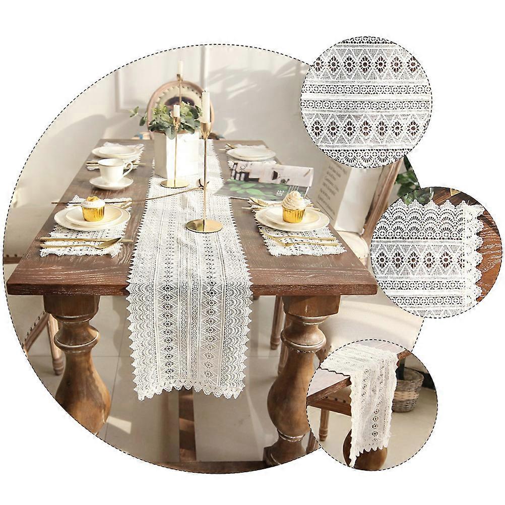 Rustic Style Table Mat For Home Decoration 25*40cm Decorative 4Pcs