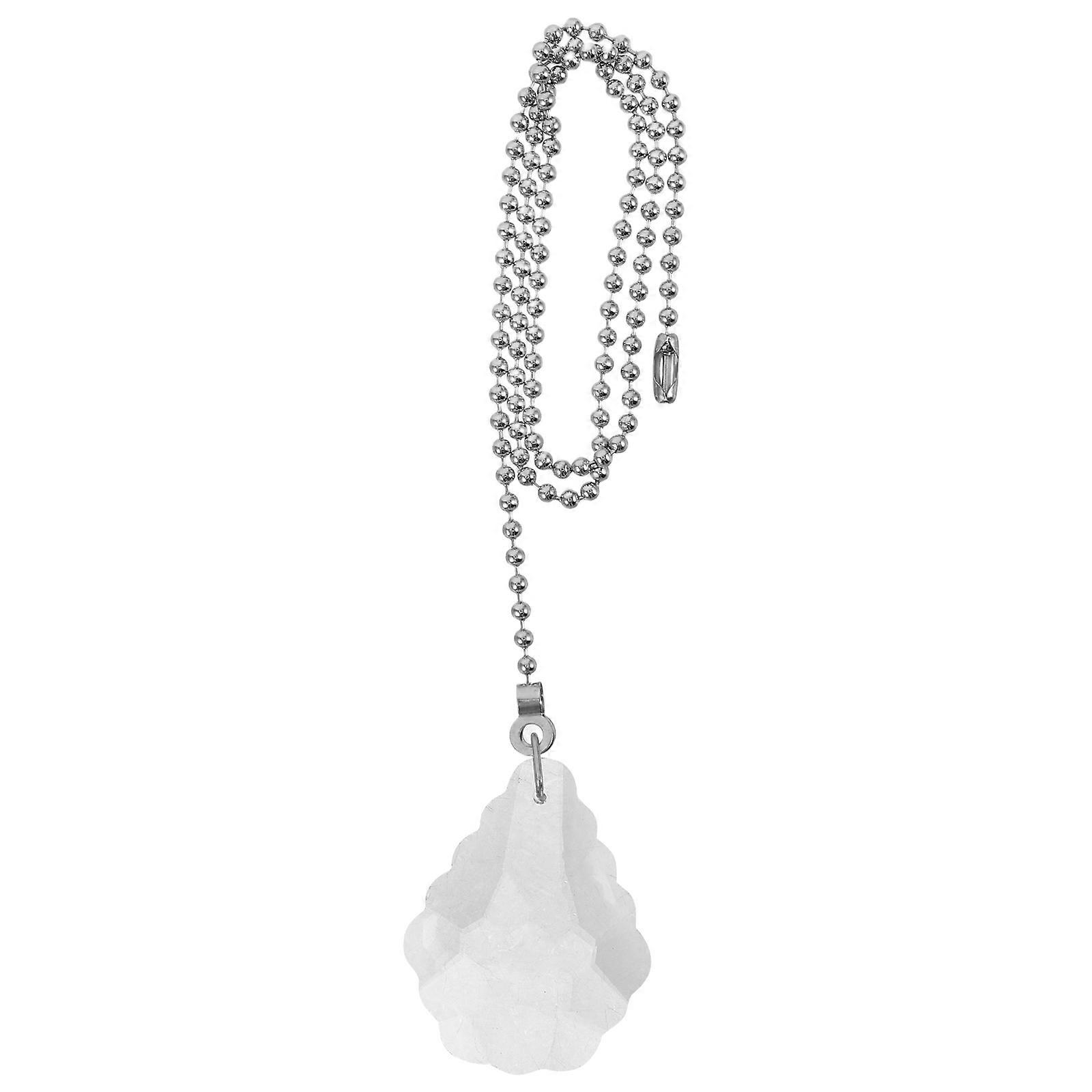 Decorative Crystal Pull Chain for Ceiling Fixtures 3Pcs Set