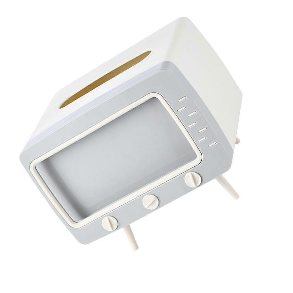 TV Modeling Tissue Box for Home 2Pcs Creative Tissue Storage Holder