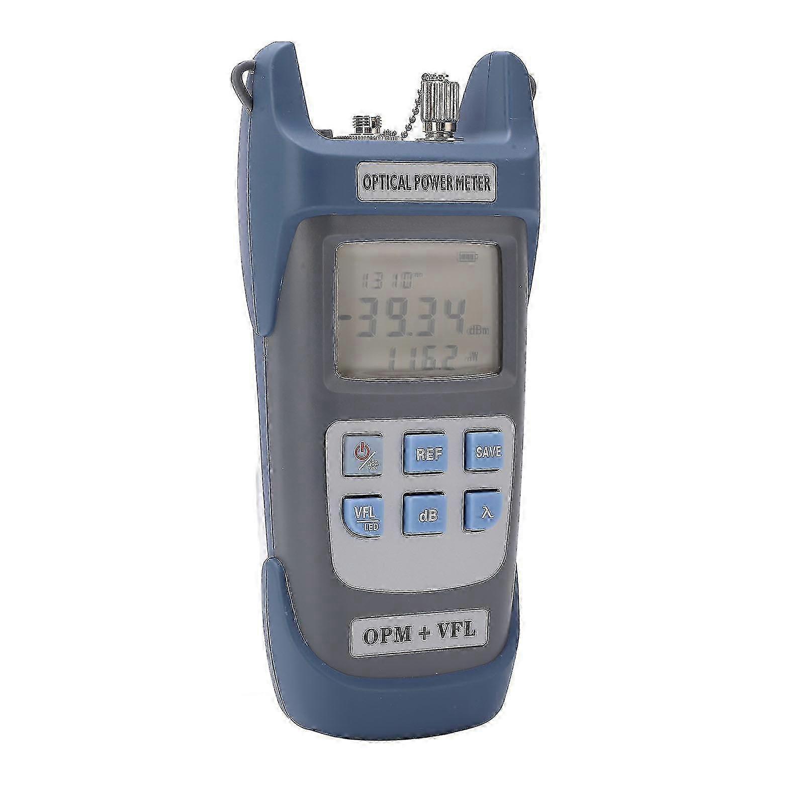 2025 Fiber 10MW 10km Output Distance Optical Power Tester with LED Light Optical Power Meter High Efficiency