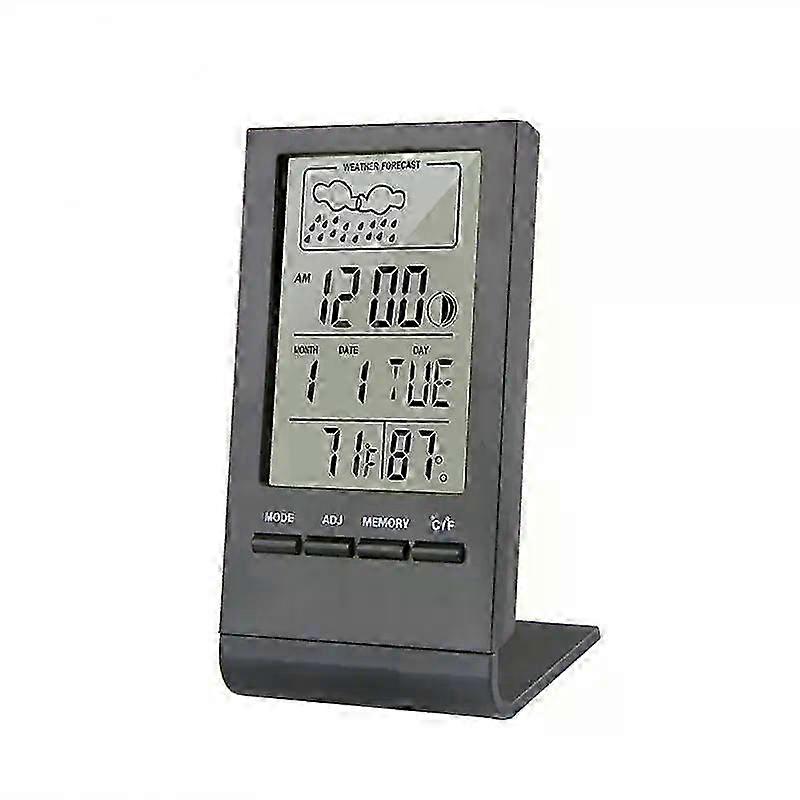 Multifunction Calendar Temperature Digital Alarm Clock Electronic Calendar Thermometer Hygrometer Table Desk Clock With Time