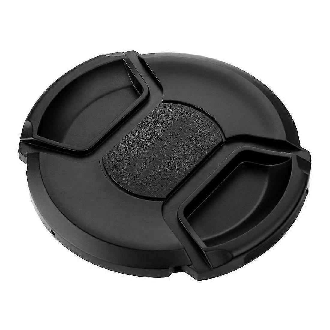 26-27 72mm Center Pinch Camera Lens Cap(Black)
