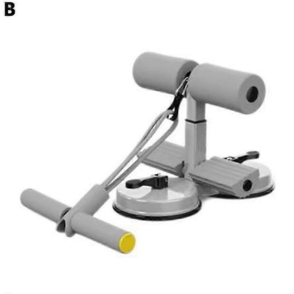 Ab Training Auxiliary Device, Double Suction Cups, 3Levels of Height Adjustment