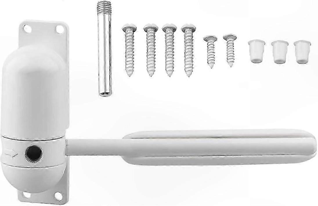 Self-Closing Door Spring with Adjustable Tension for Surface Mounting