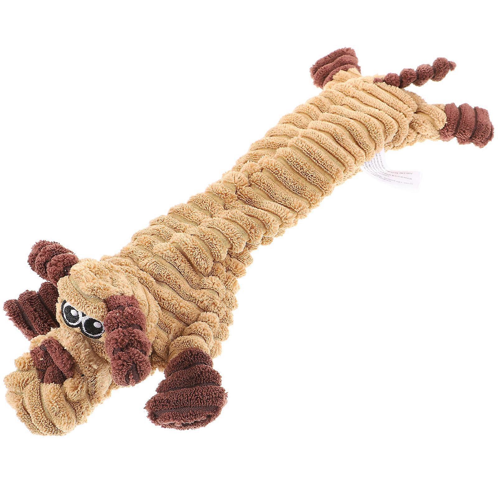 Dogs Pet Toy Assorted Color Squeaky Sound Cartoon Shape Entertainment 1Set