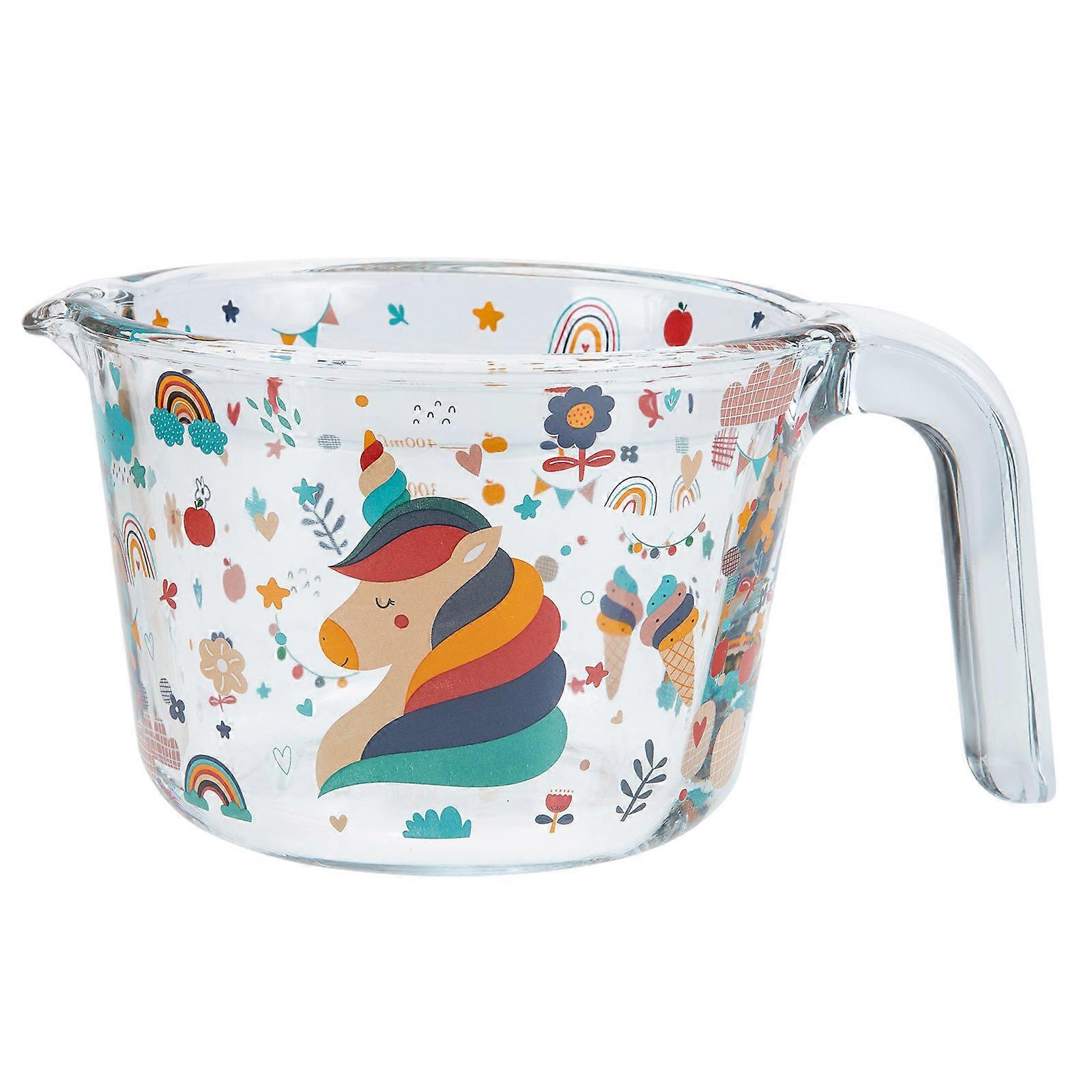 Glass Measuring Cup 3Pcs for Home Baking with Scale and Pouring Spout