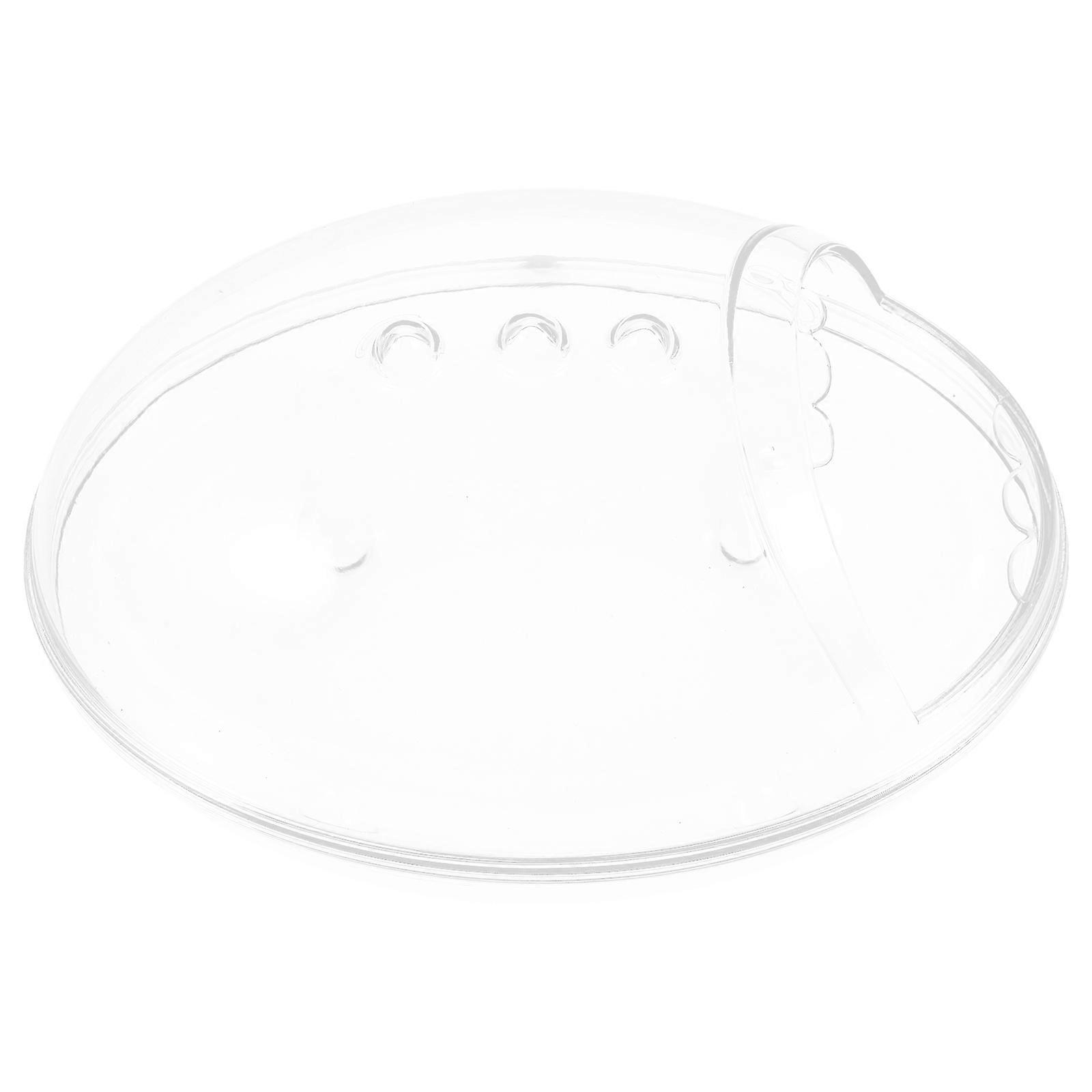 Multi-Function 2Pcs Sand Bath House for Hamster Rectangular Clear Indoor Usage